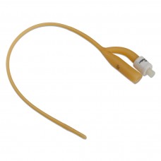 2-Way Foley Catheter Natural Latex Silicone Coated